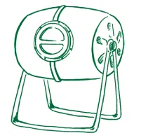 回転式コンポスト